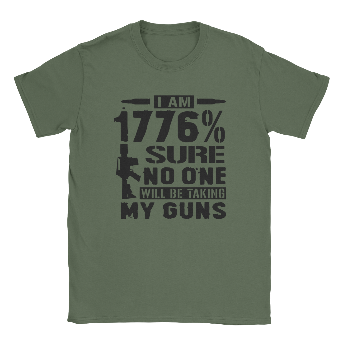 1776 T-Shirt in Miliary Green
