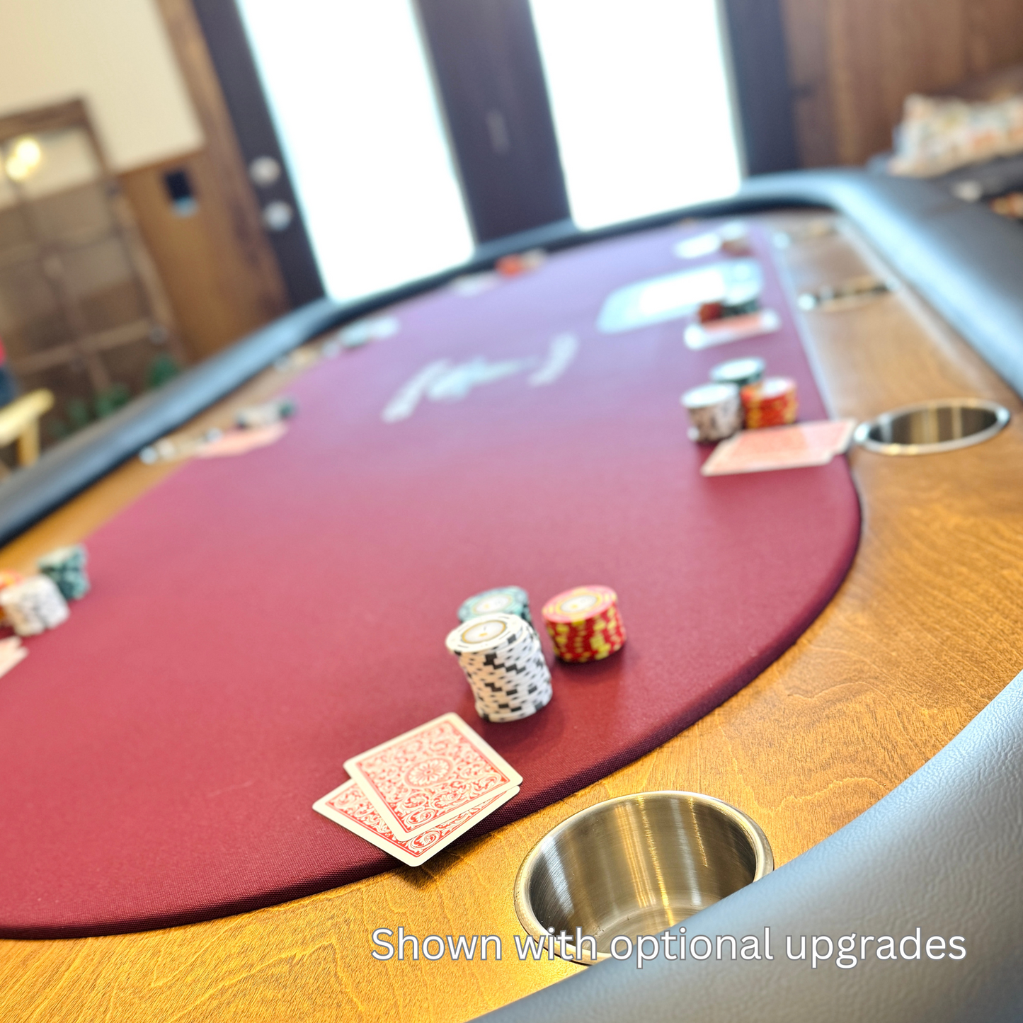 Poker Table view from seat