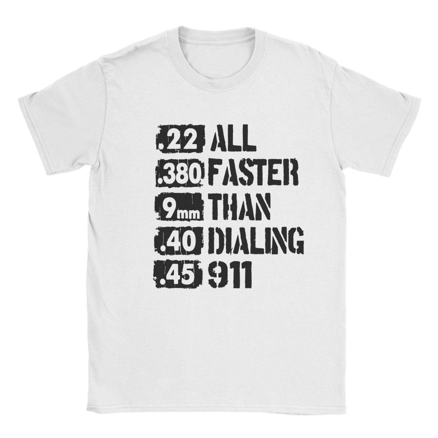 Ammo 911 T-Shirt in white