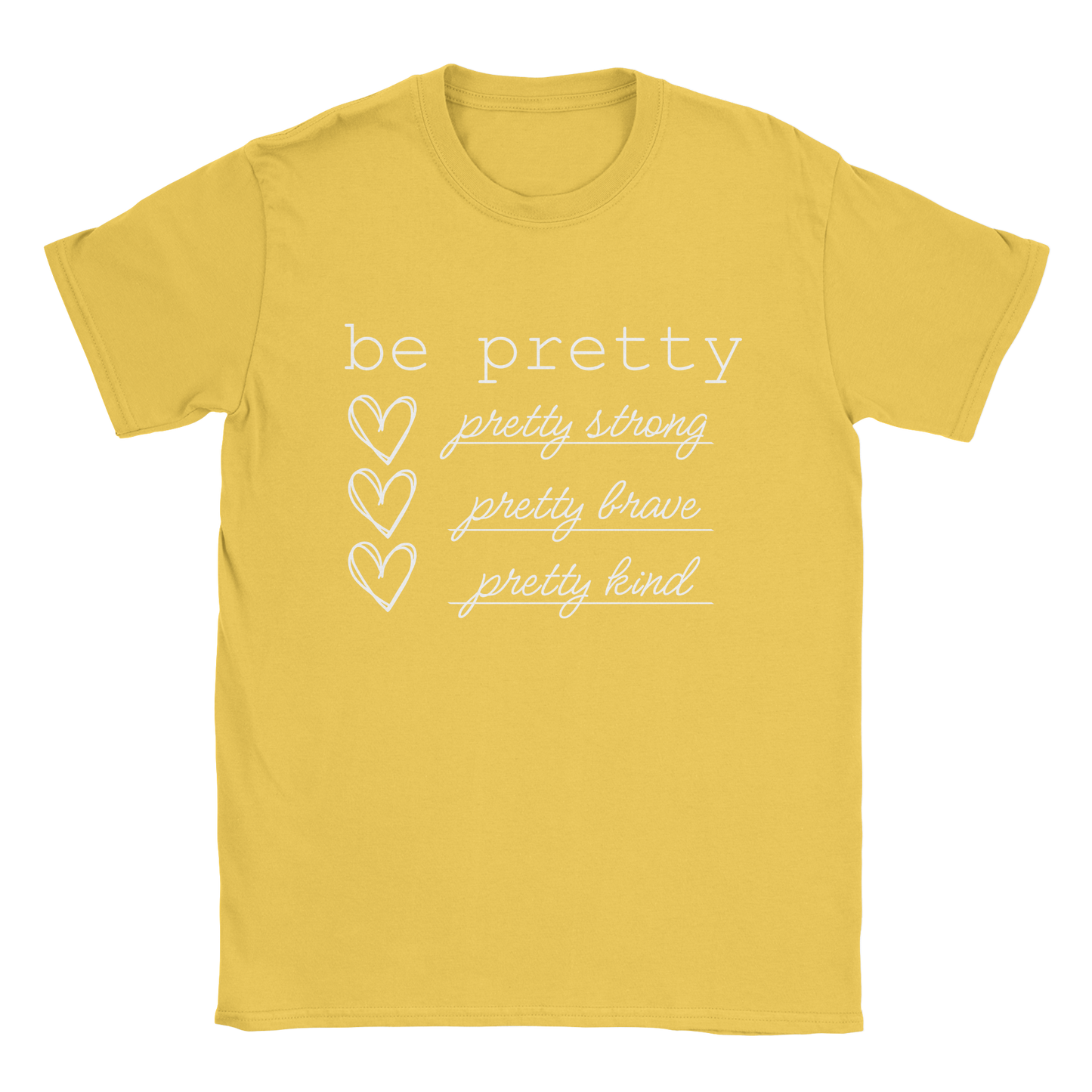 Be Pretty T-Shirt in daisy