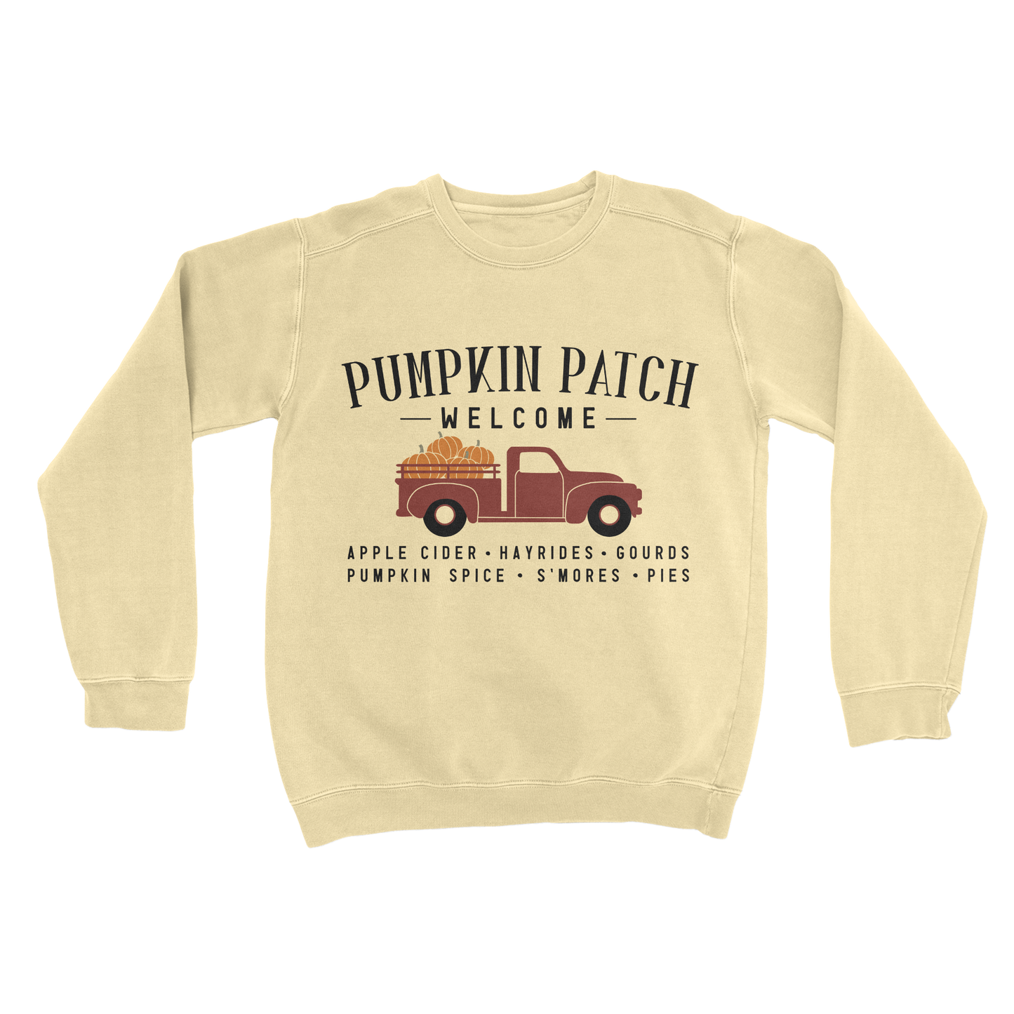 Pumpkin Patch Welcome Comfort Colors Crewneck