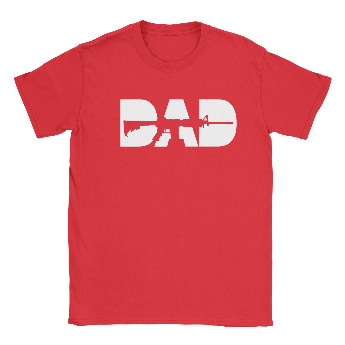 AR Dad T-Shirt in red