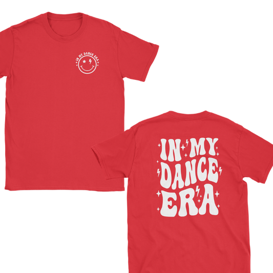 In My Dance Era T-Shirt in Red