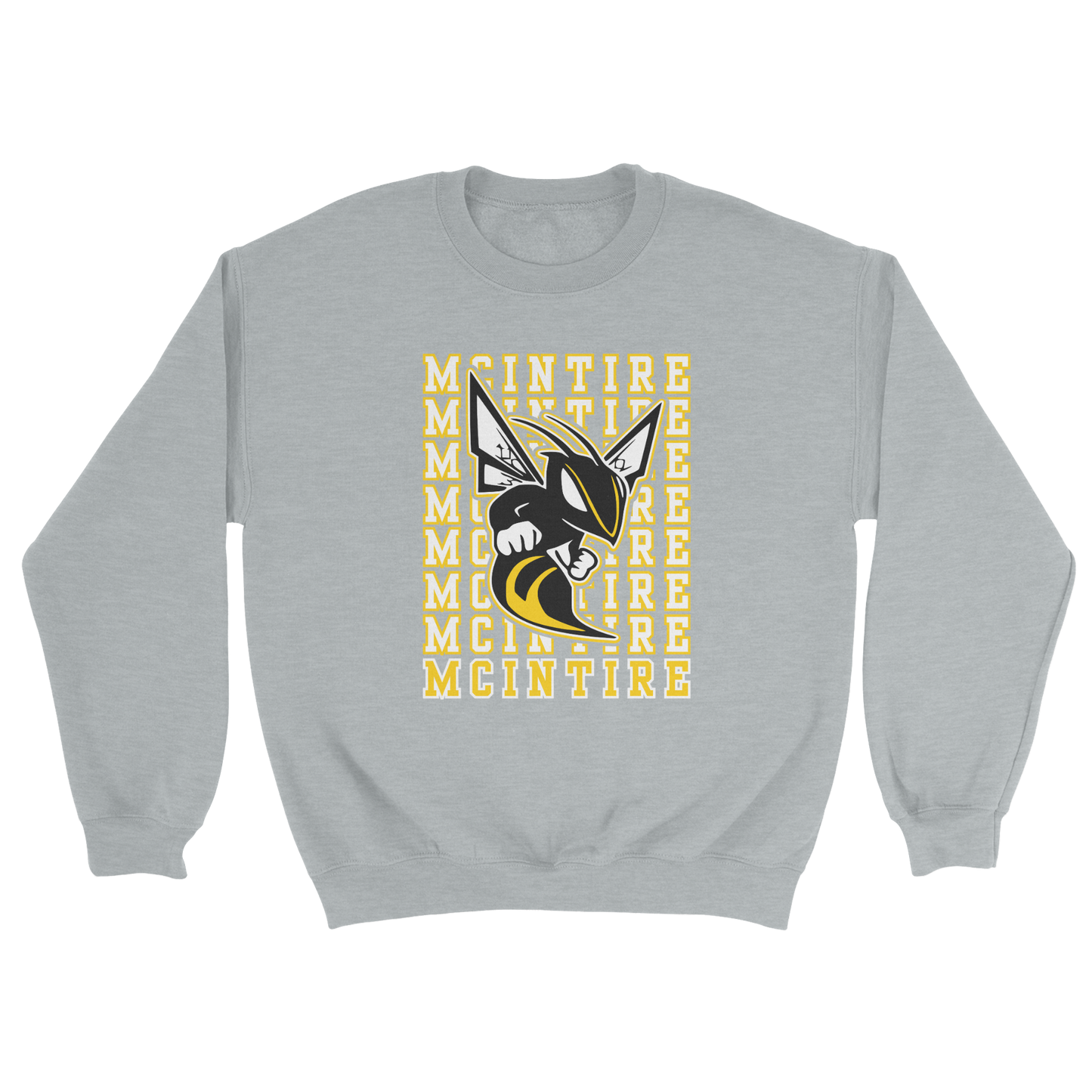 Repeating McIntire Crewneck in gray