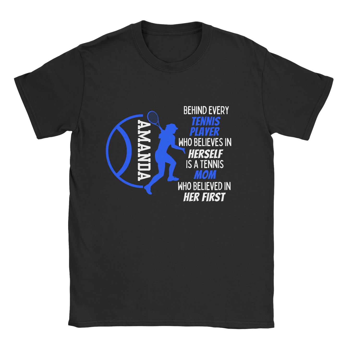 Girl Tennis Parent T-Shirt