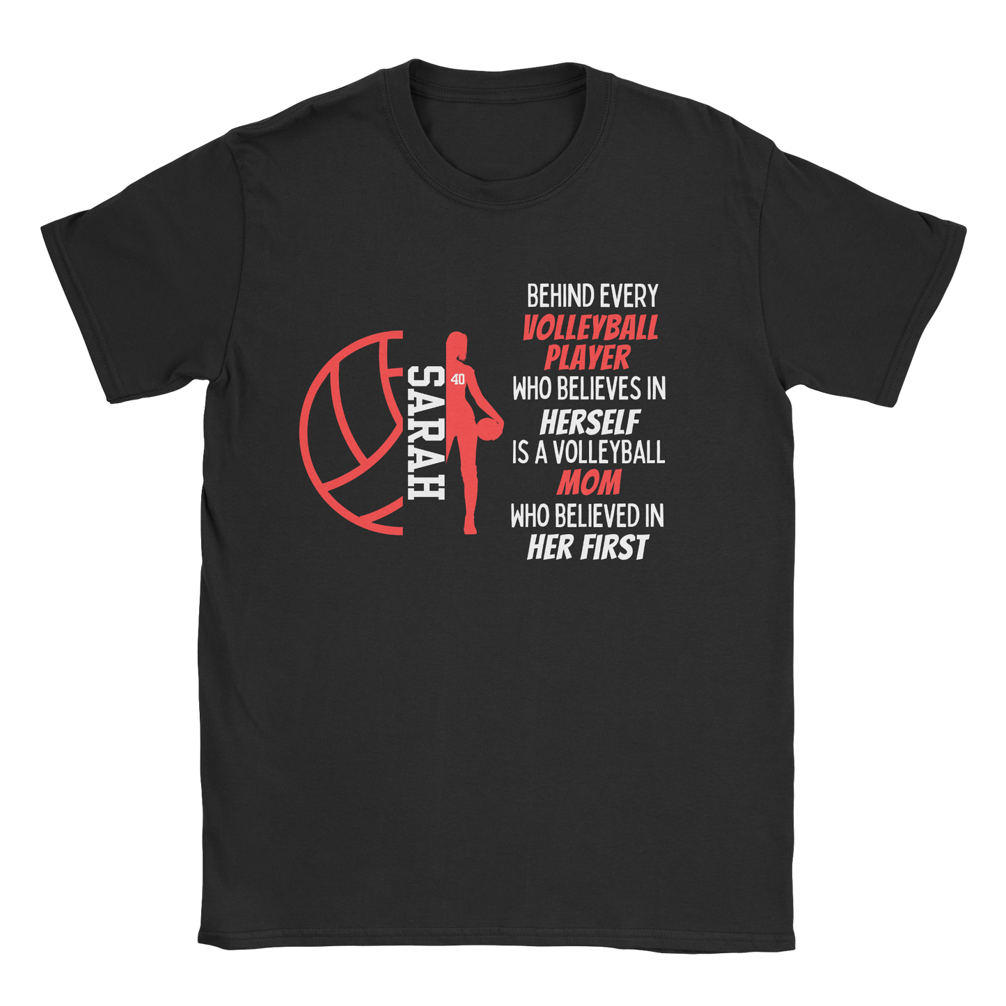 Volley Ball Tennis Parent T-Shirt