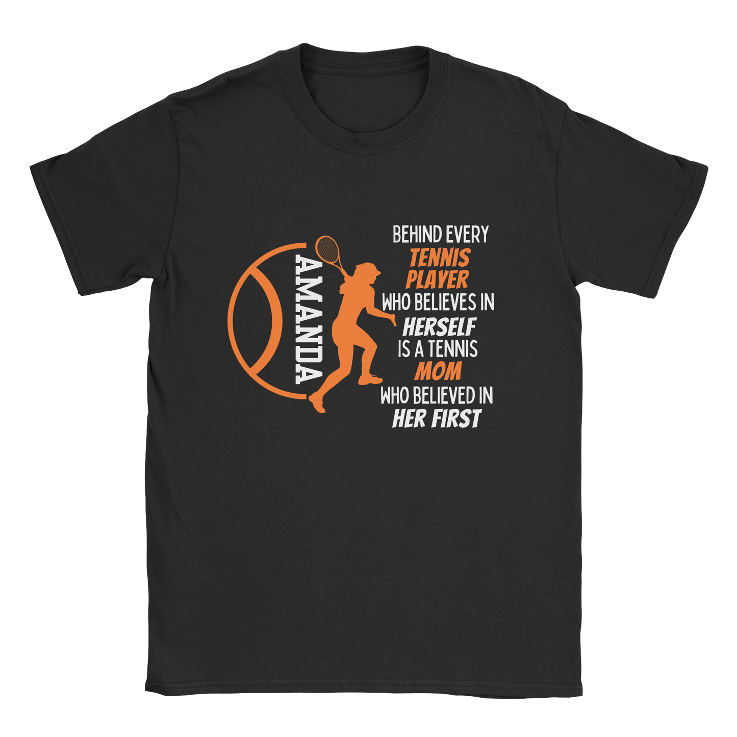 Girl Tennis Parent T-Shirt