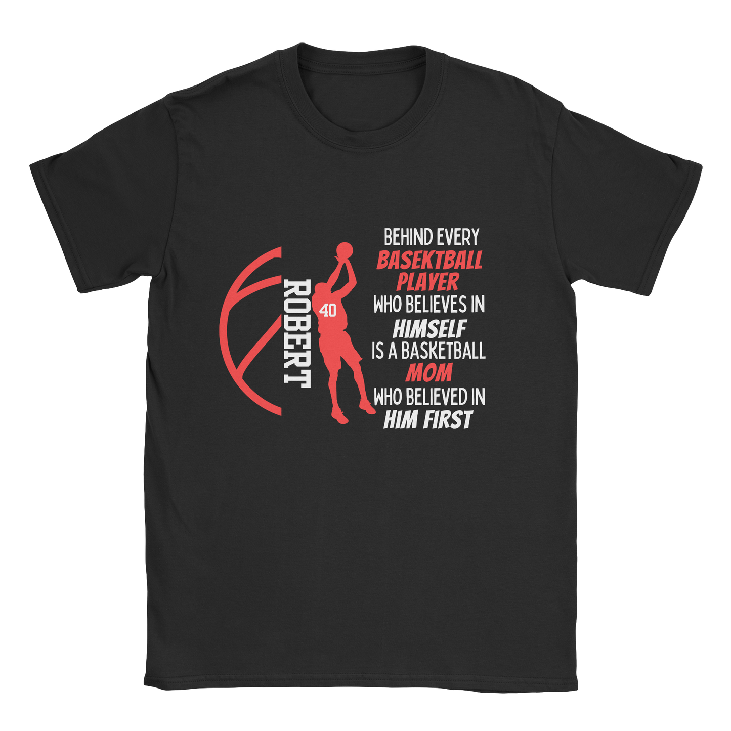 Boy Basketball Parent T-Shirt