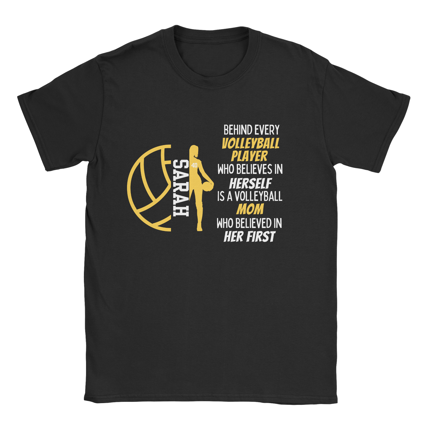 Volley Ball Tennis Parent T-Shirt