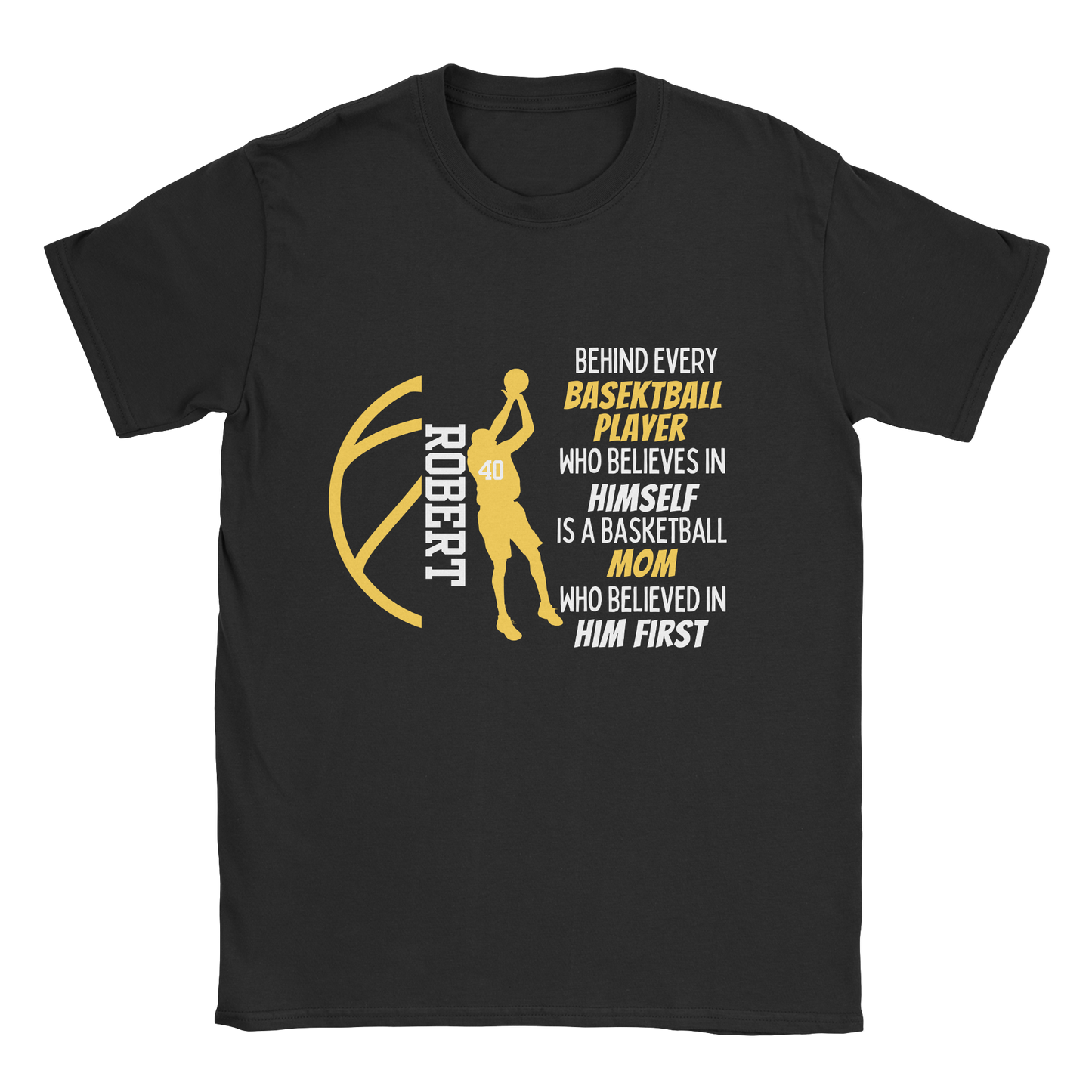 Boy Basketball Parent T-Shirt