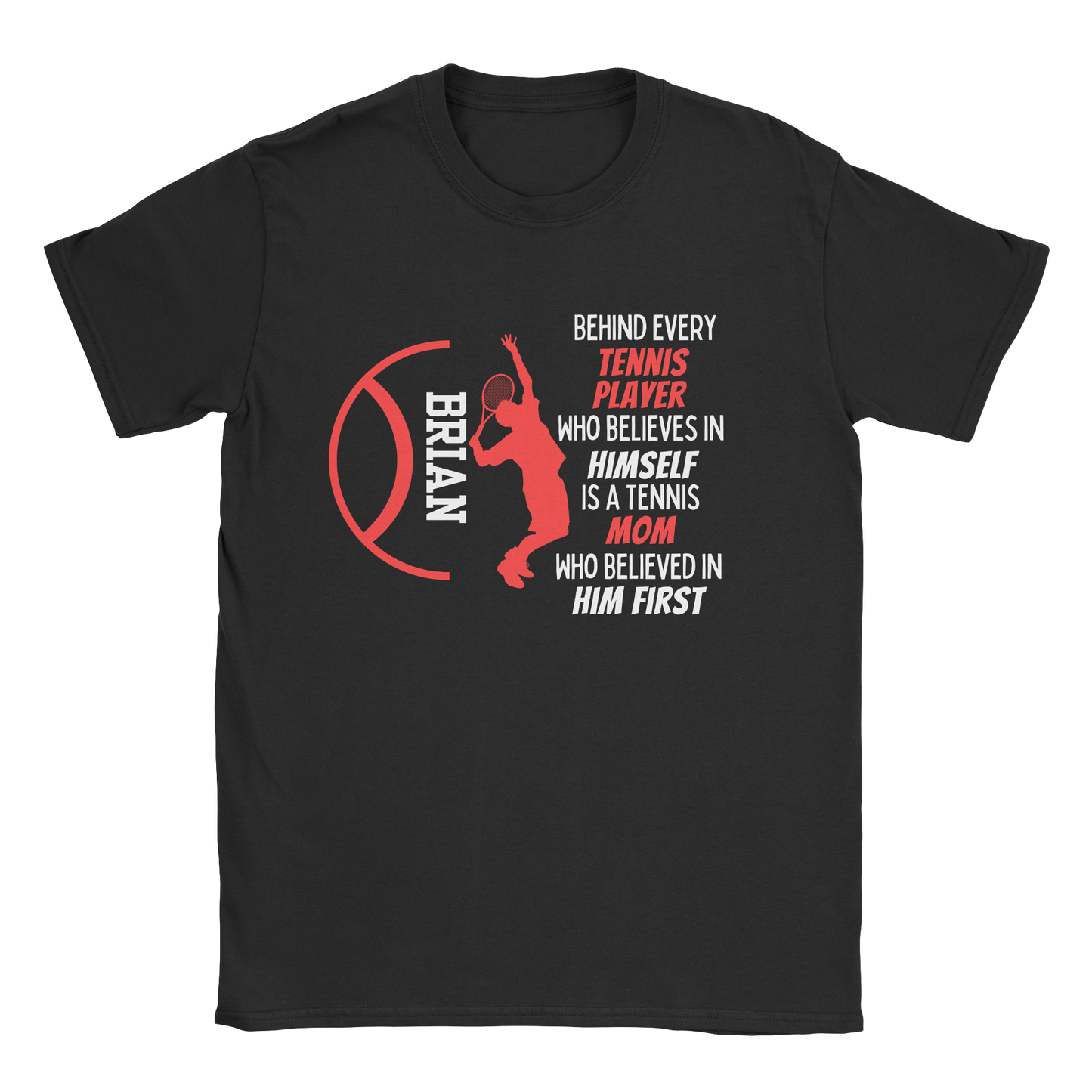 Boy Tennis Parent T-Shirt