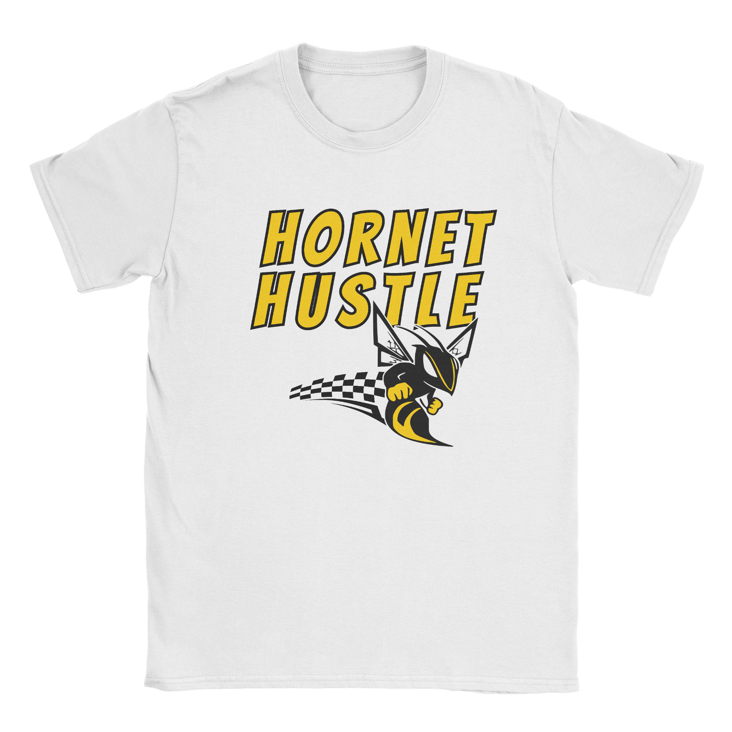 Hornet Hustle T-Shirt in white