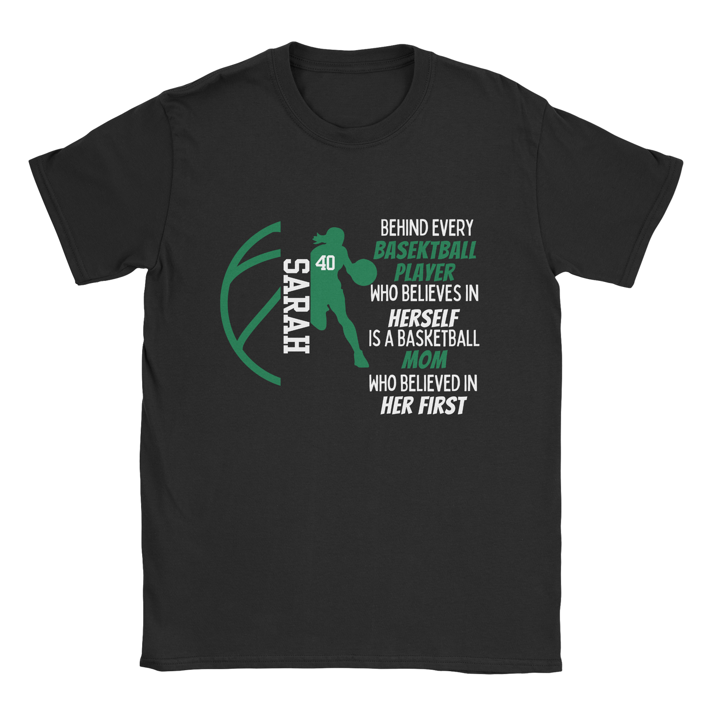 Girl Basketball Parent T-Shirt
