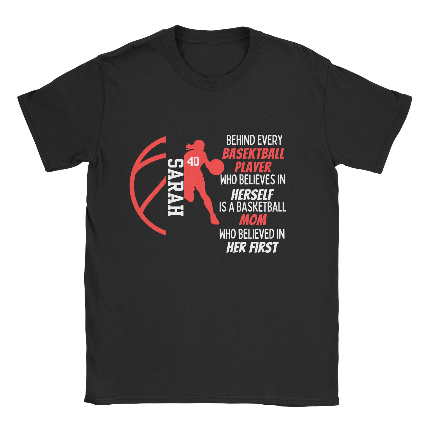 Girl Basketball Parent T-Shirt