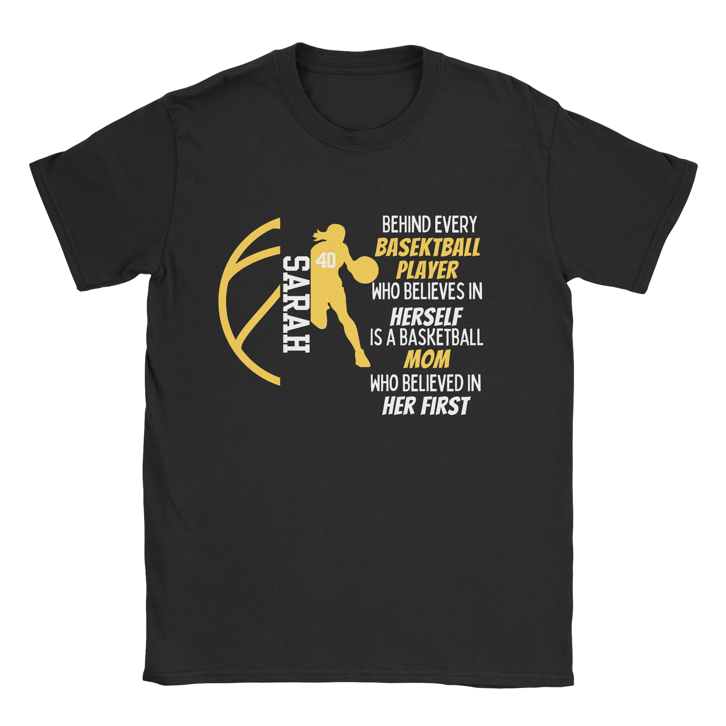 Girl Basketball Parent T-Shirt
