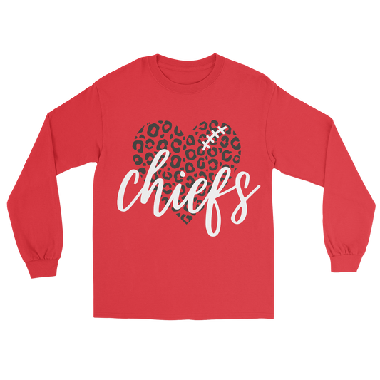 Heart Chiefs Youth Long Sleeve Tee
