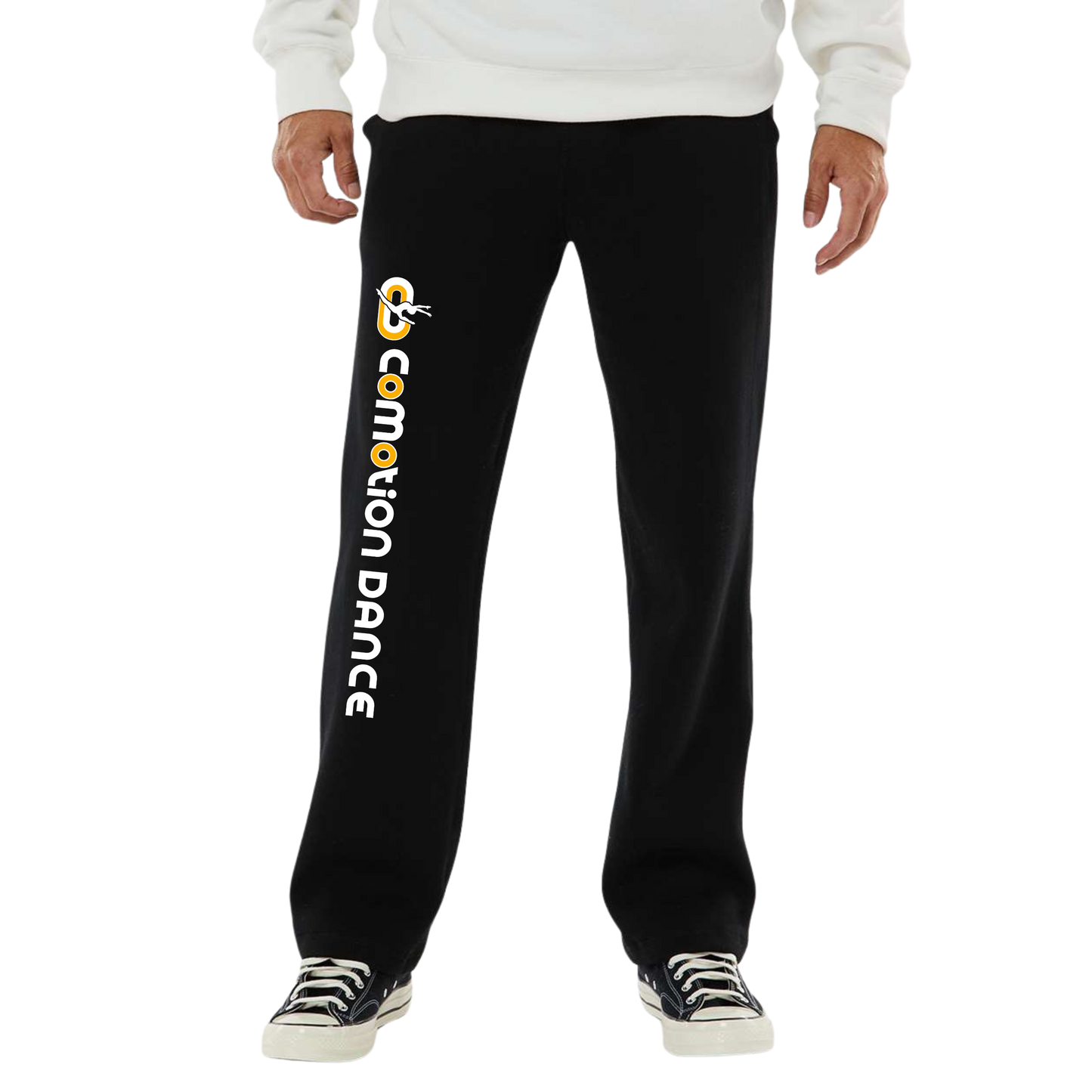 Comotion Dance Adult Open Bottom Sweatpants