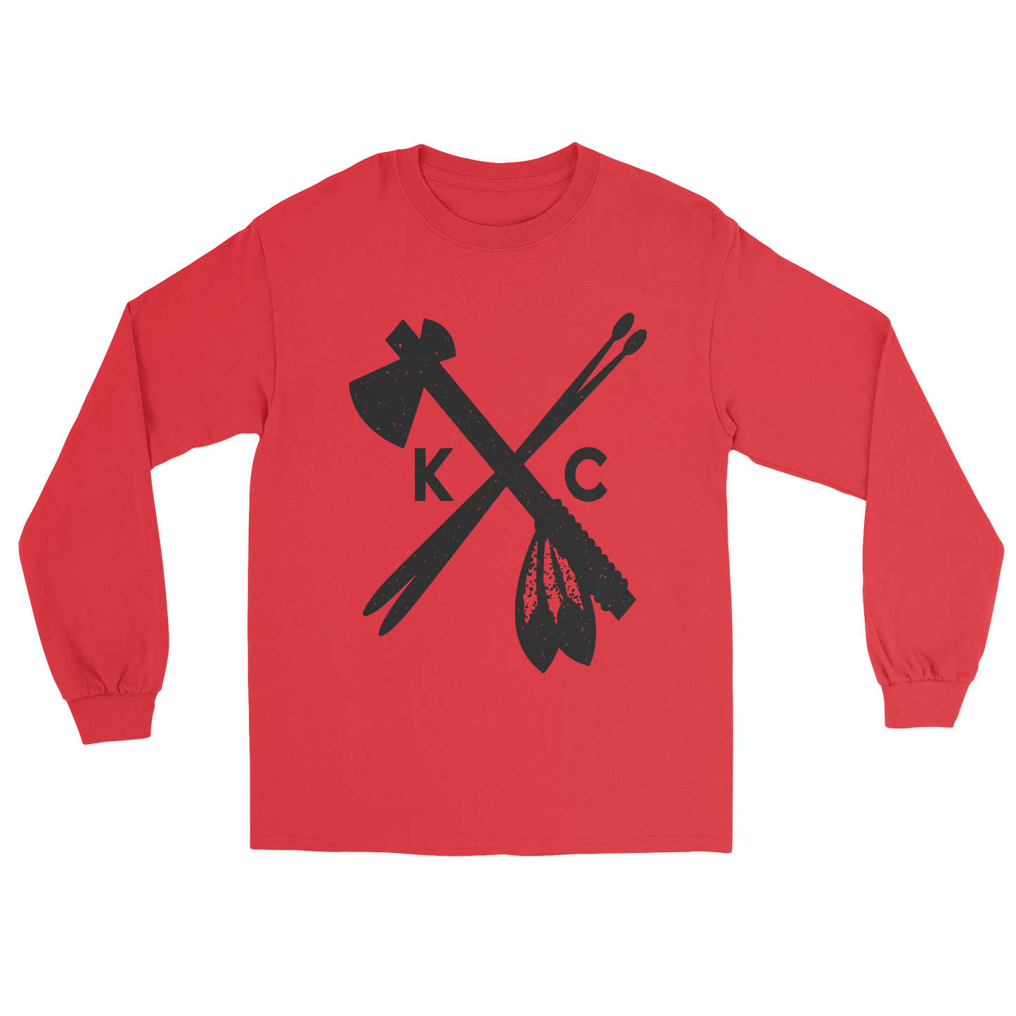 KC Tomahawk Youth Long Sleeve Tee