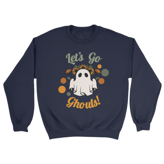 Let's Go Ghouls Youth Crewneck Sweatshirt