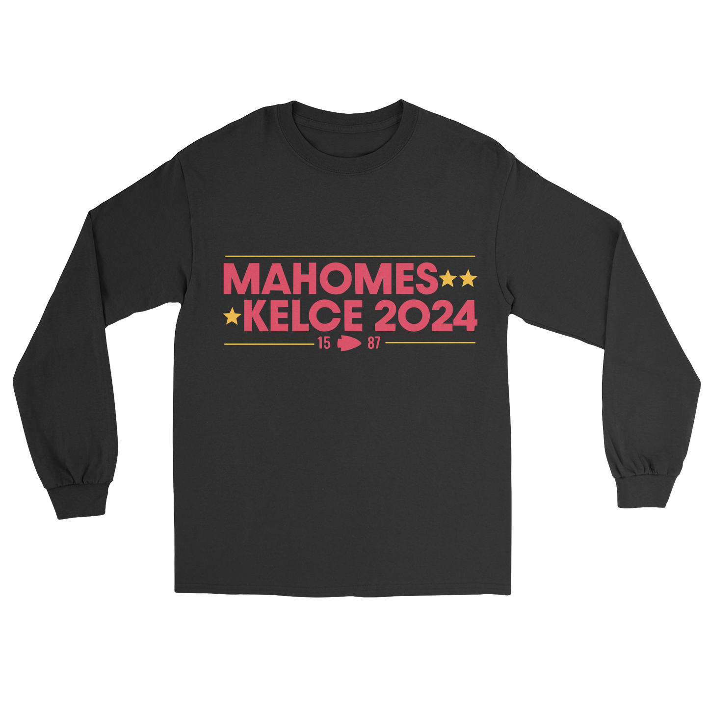 Malhomes Kelce 24 Youth Long Sleeve Tee