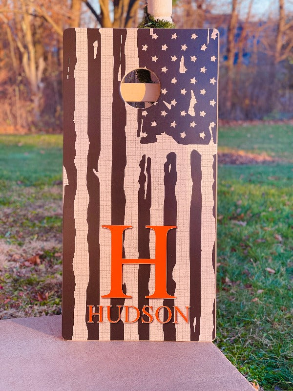 Custom Direct Printed Cornhole Board Set