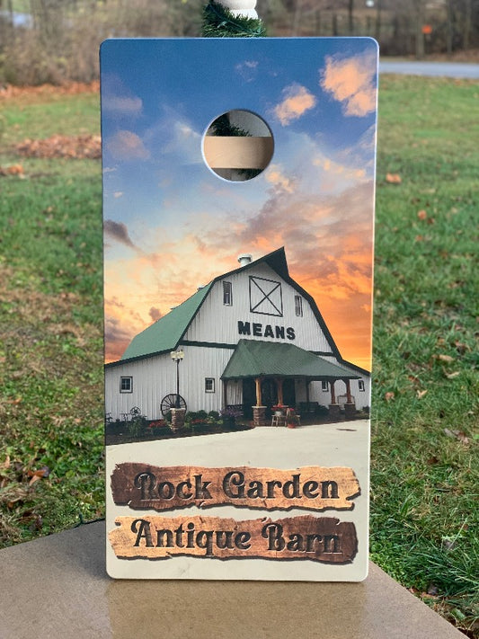 Custom Direct Printed Cornhole Board Set