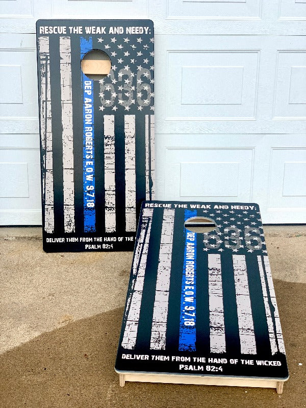 Custom Direct Printed Cornhole Board Set