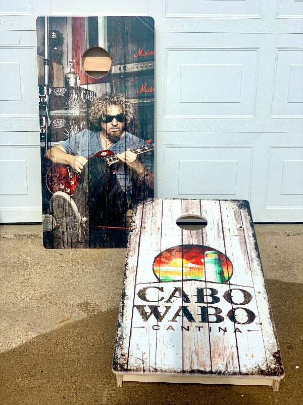 Custom Direct Printed Cornhole Board Set