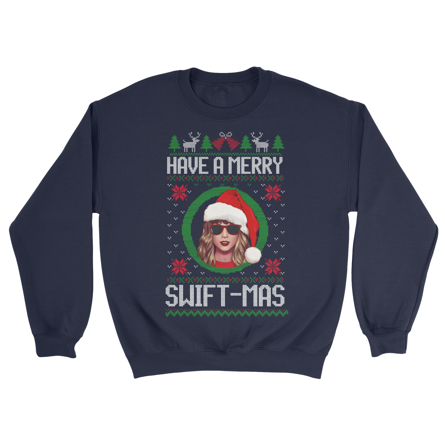 Merry Swiftmas Youth Crewneck Sweatshirt
