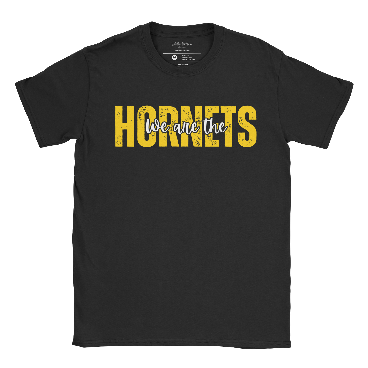 We are the Hornets T-Shirt in black