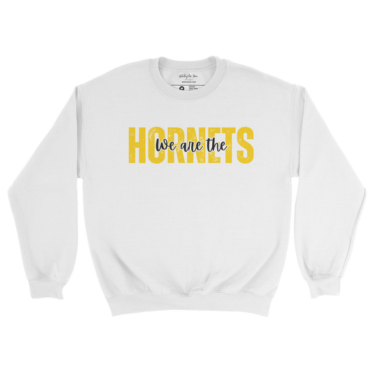We are the Hornets Crewneck Sweathirt in white