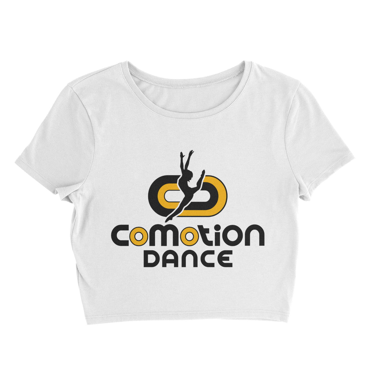 Comotion Dance Crop Top in white