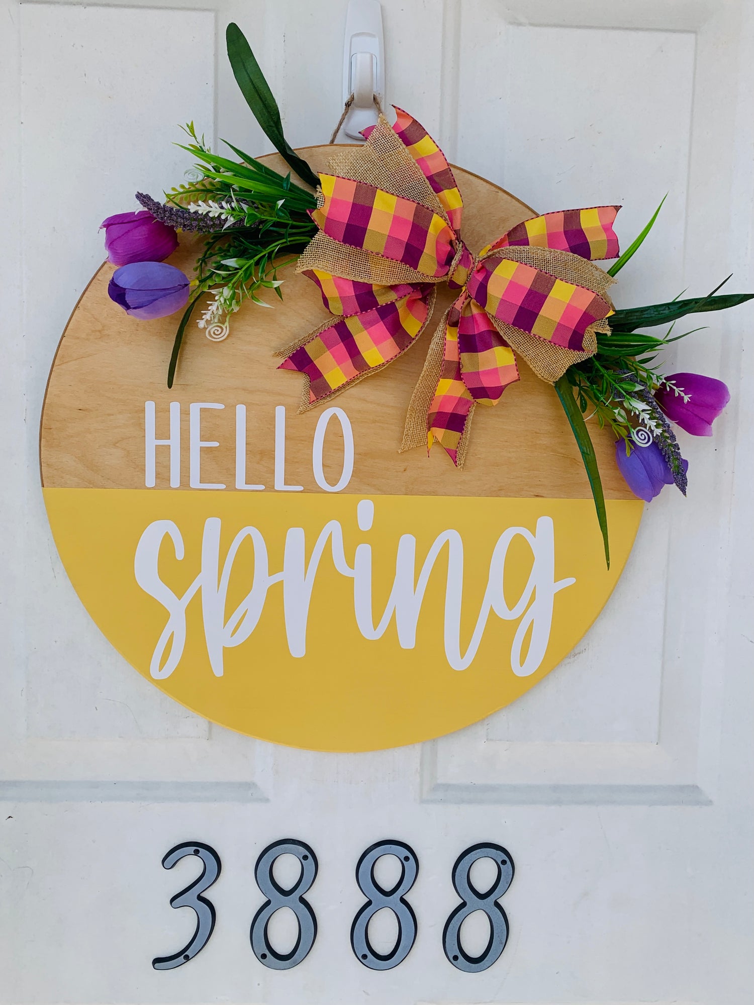 Spring Wooden Door Hangers