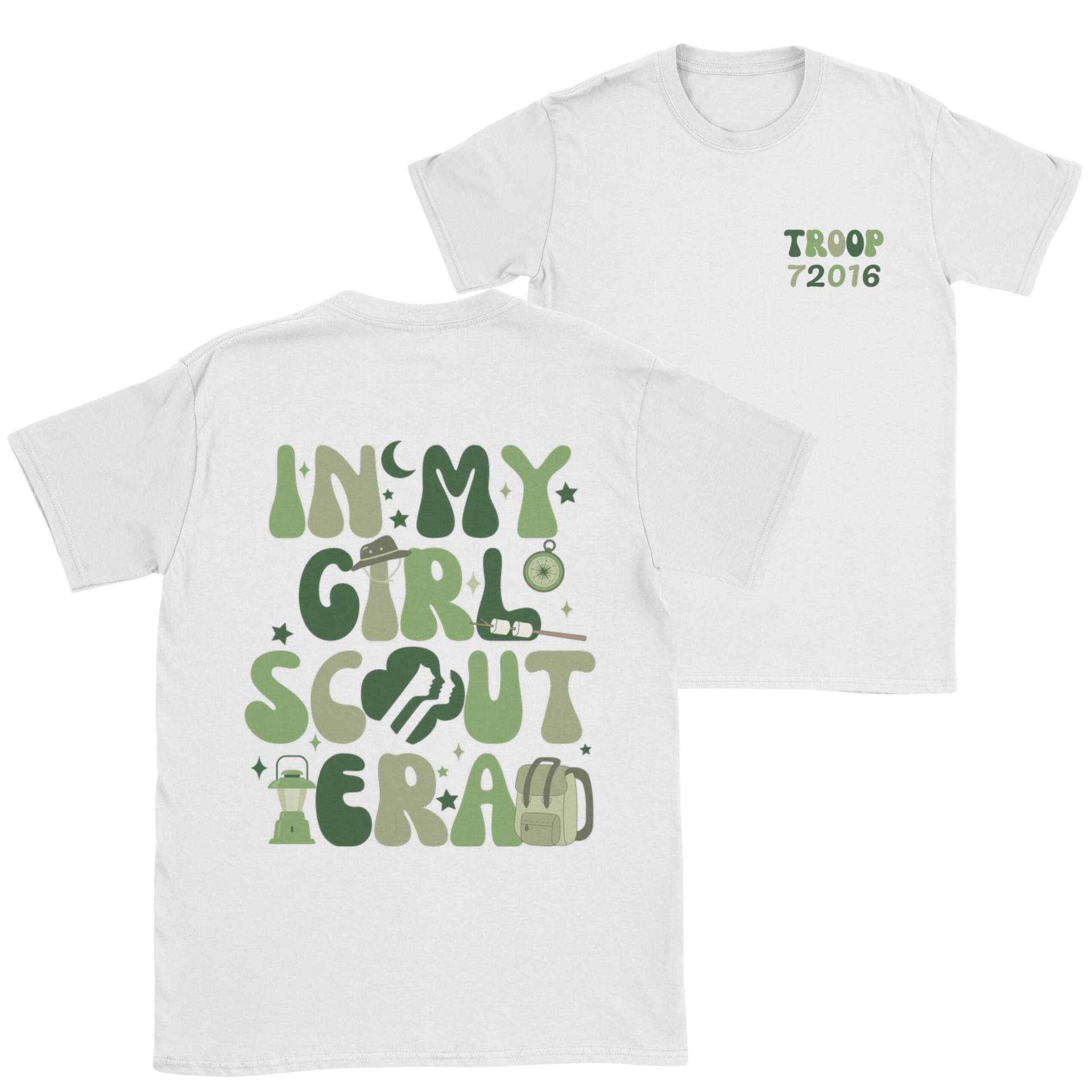 In My Girl Scout Era Youth T-Shirt Youth S White