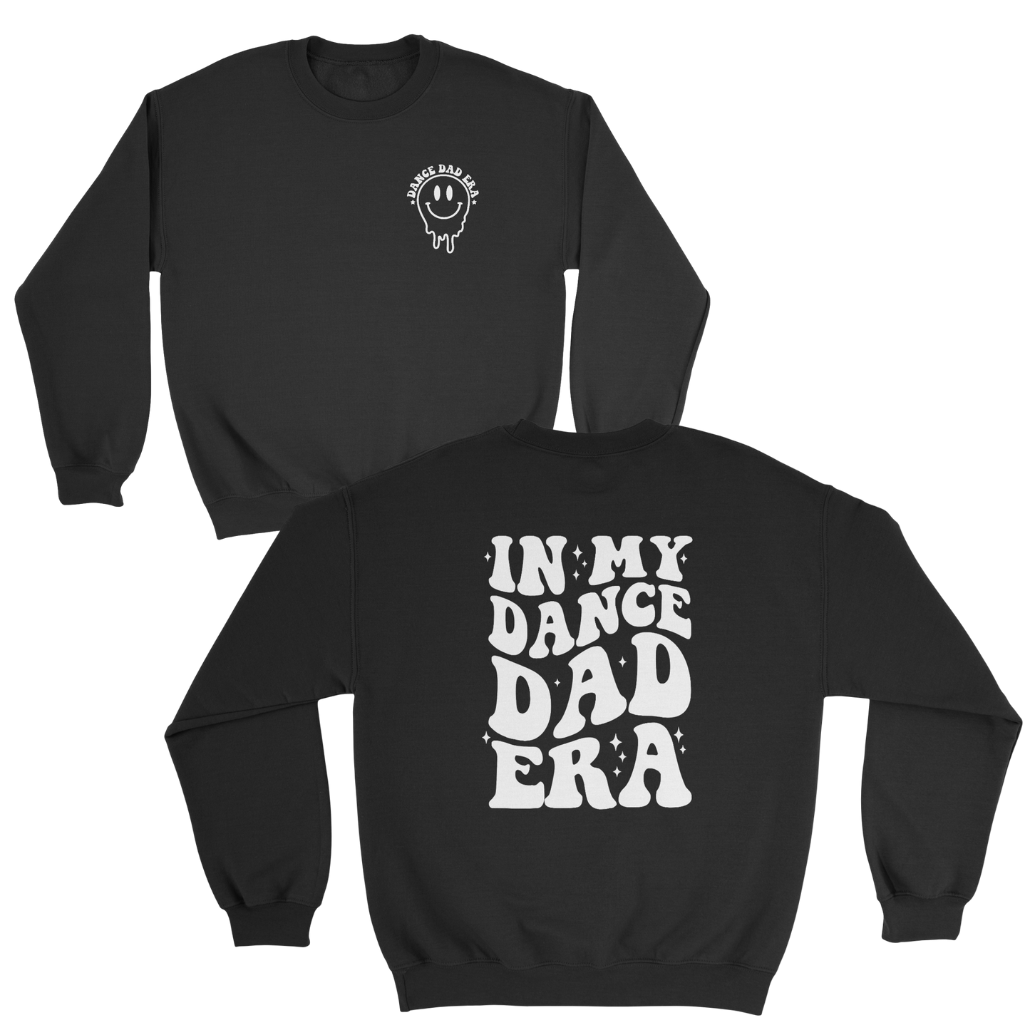 In My Dance Dad Era sweatshirt in black