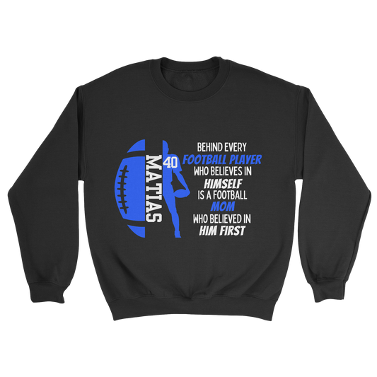 Football Parent Crewneck Sweatshirt