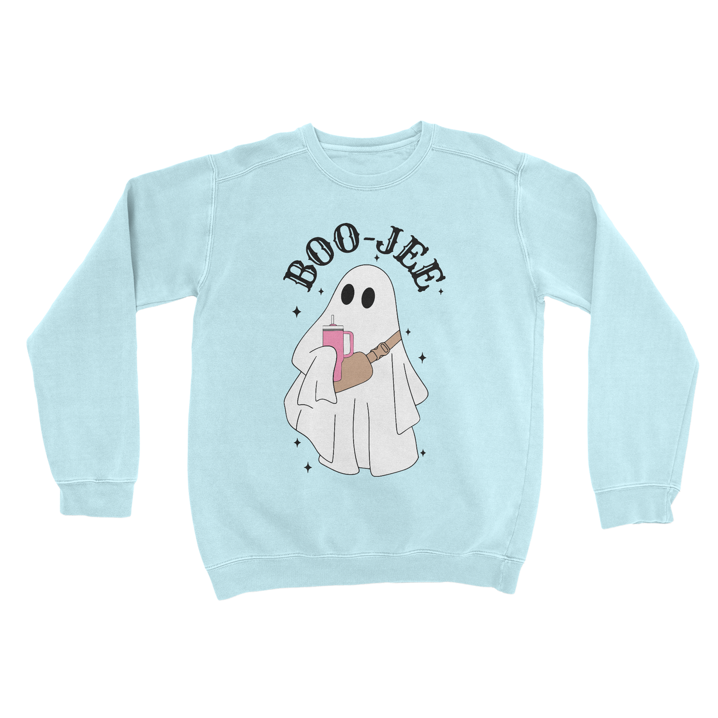 Boo-Jee Ghost Comfort Colors Crewneck