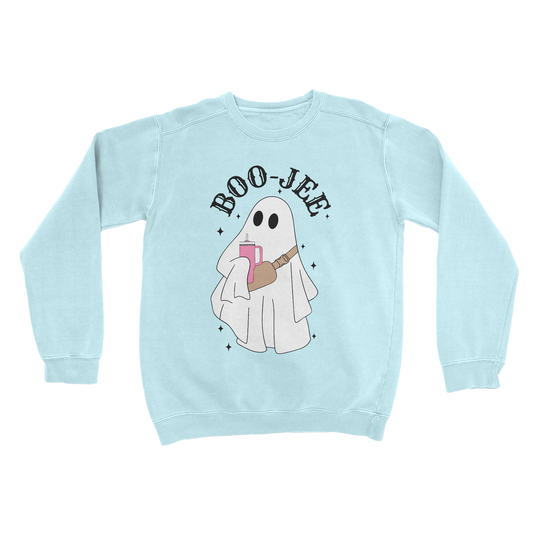 Boo-Jee Ghost Comfort Colors Crewneck