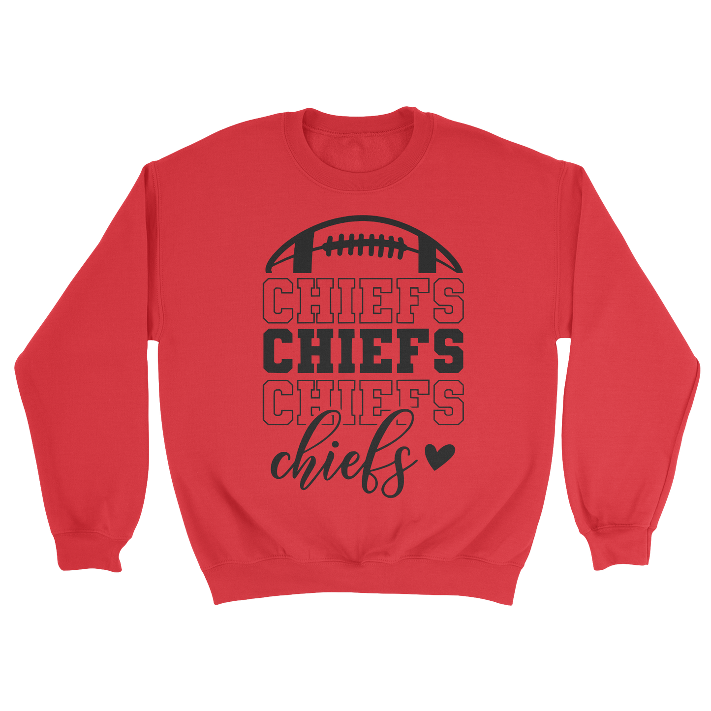 Chiefs Chiefs Chiefs Crewneck Sweatshirt