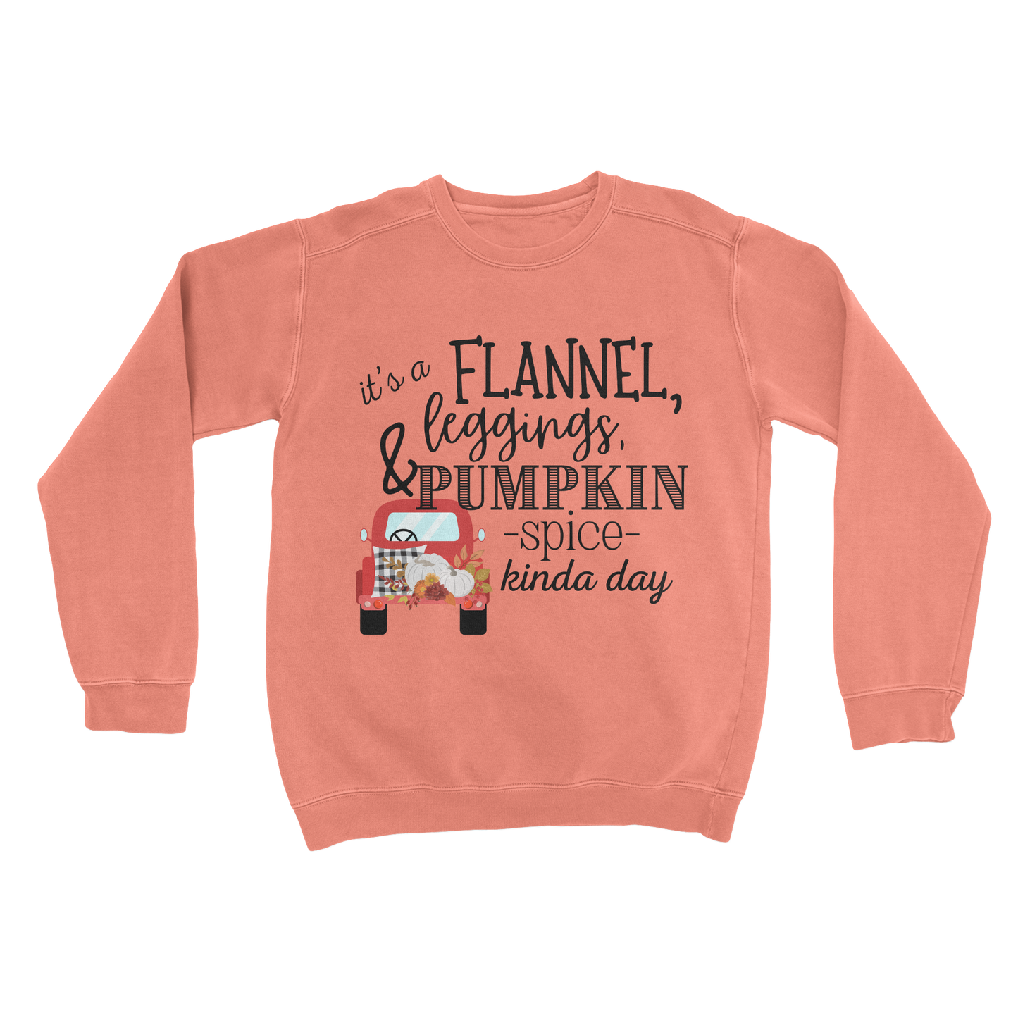 Flannel & Leggins Comfort Colors Crewneck