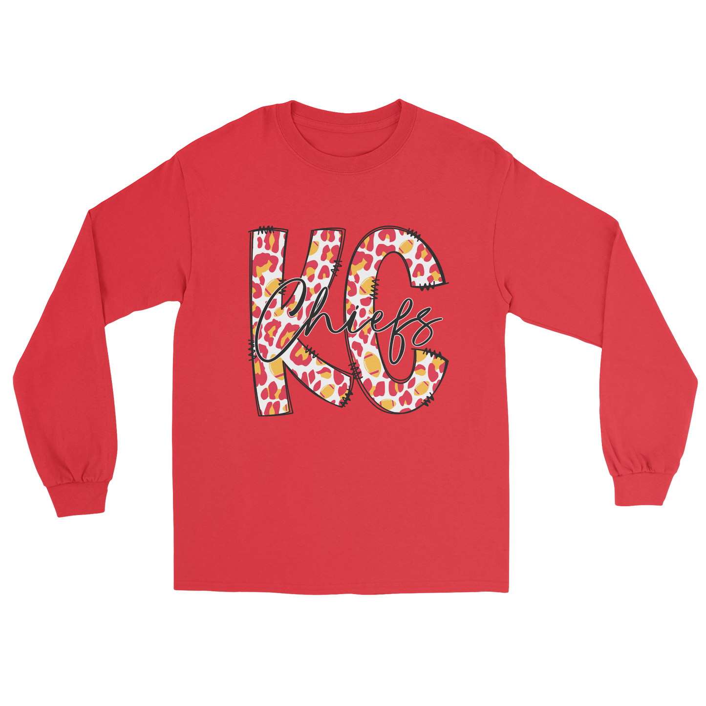 Filled KC Youth Long Sleeve Tee