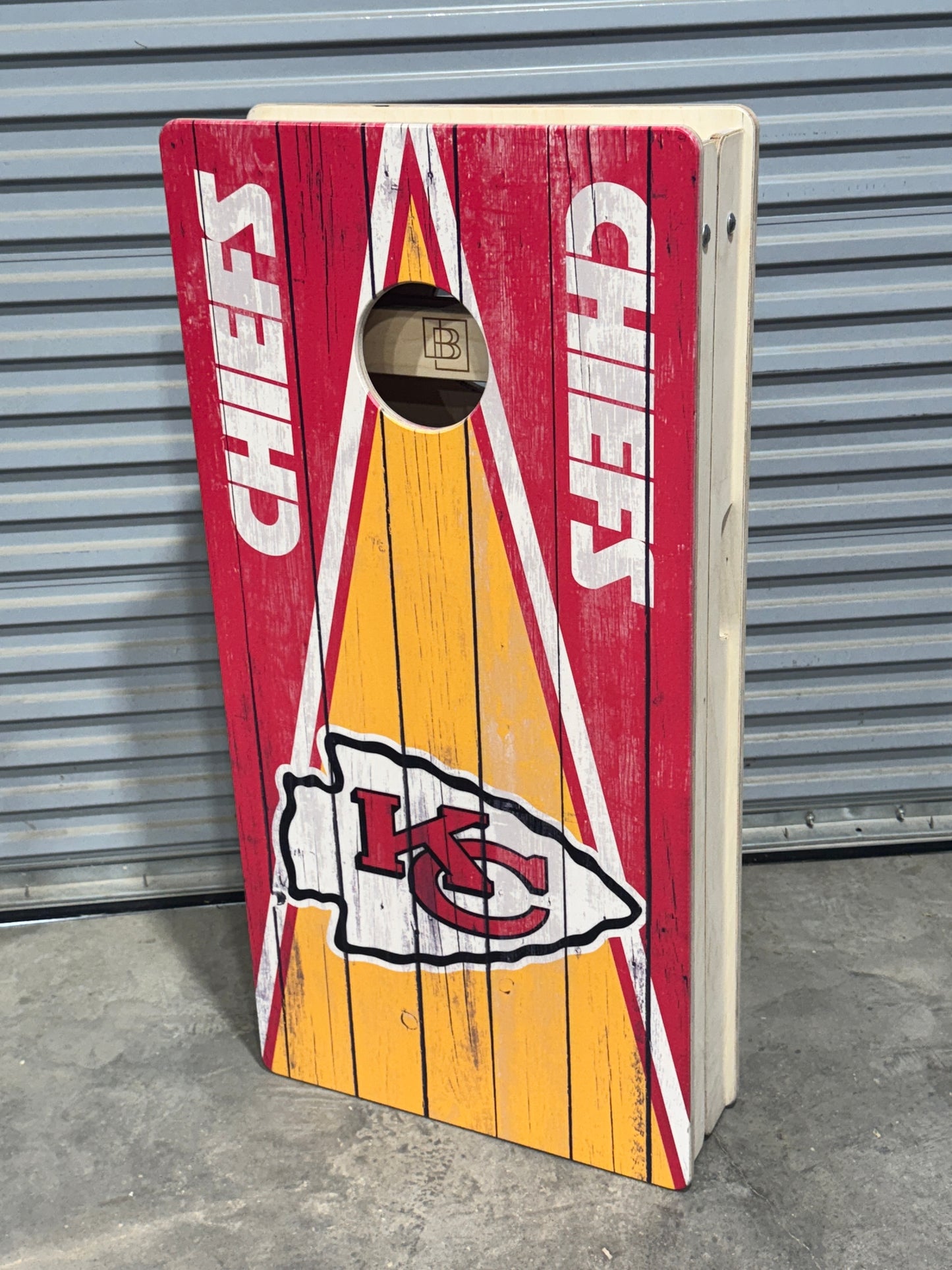 Kansas City Chiefs Direct Print Cornhole Board Set