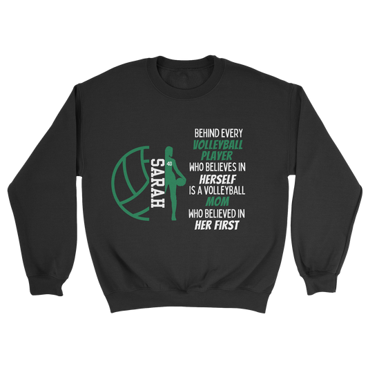 Volleyball Parent Crewneck Sweatshirt