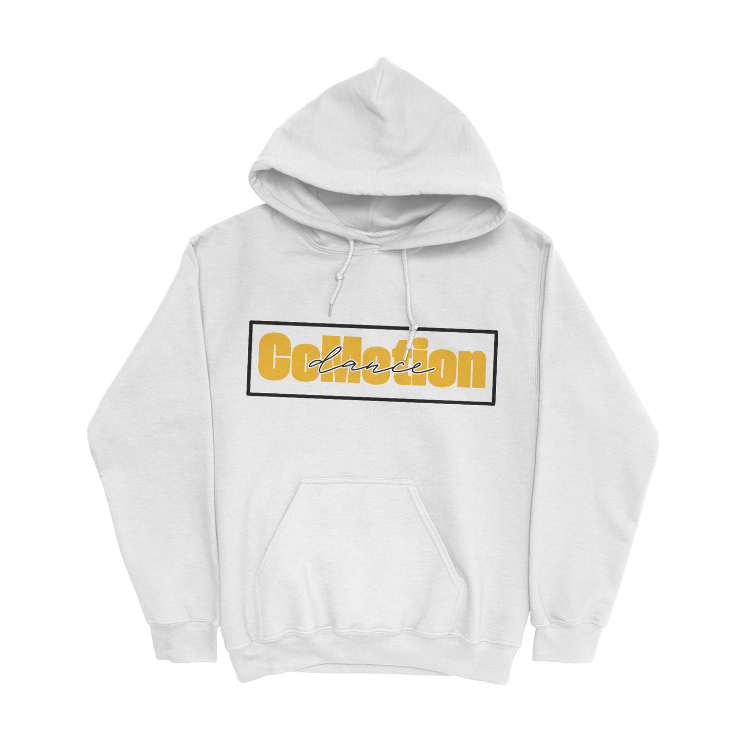 Block Comotion Dance hoodie in white