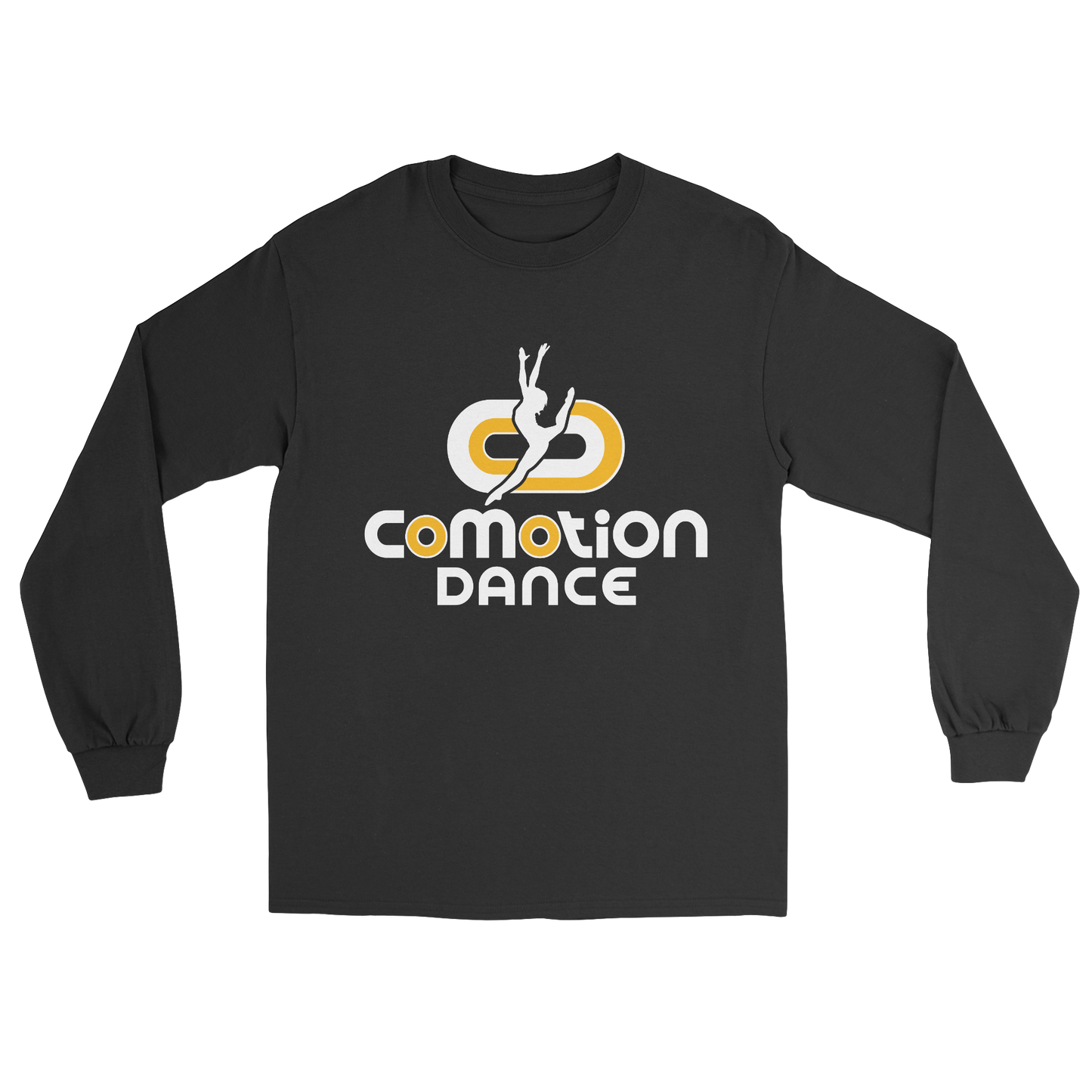 Comotion Dance long sleeve tee in black