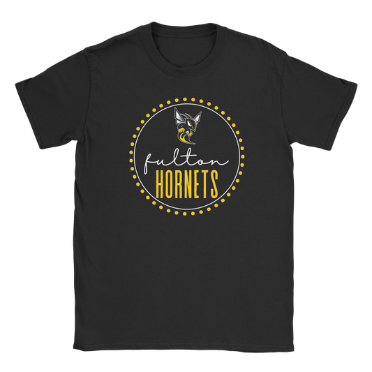 Polka Dot Fulton Hornets Shirt