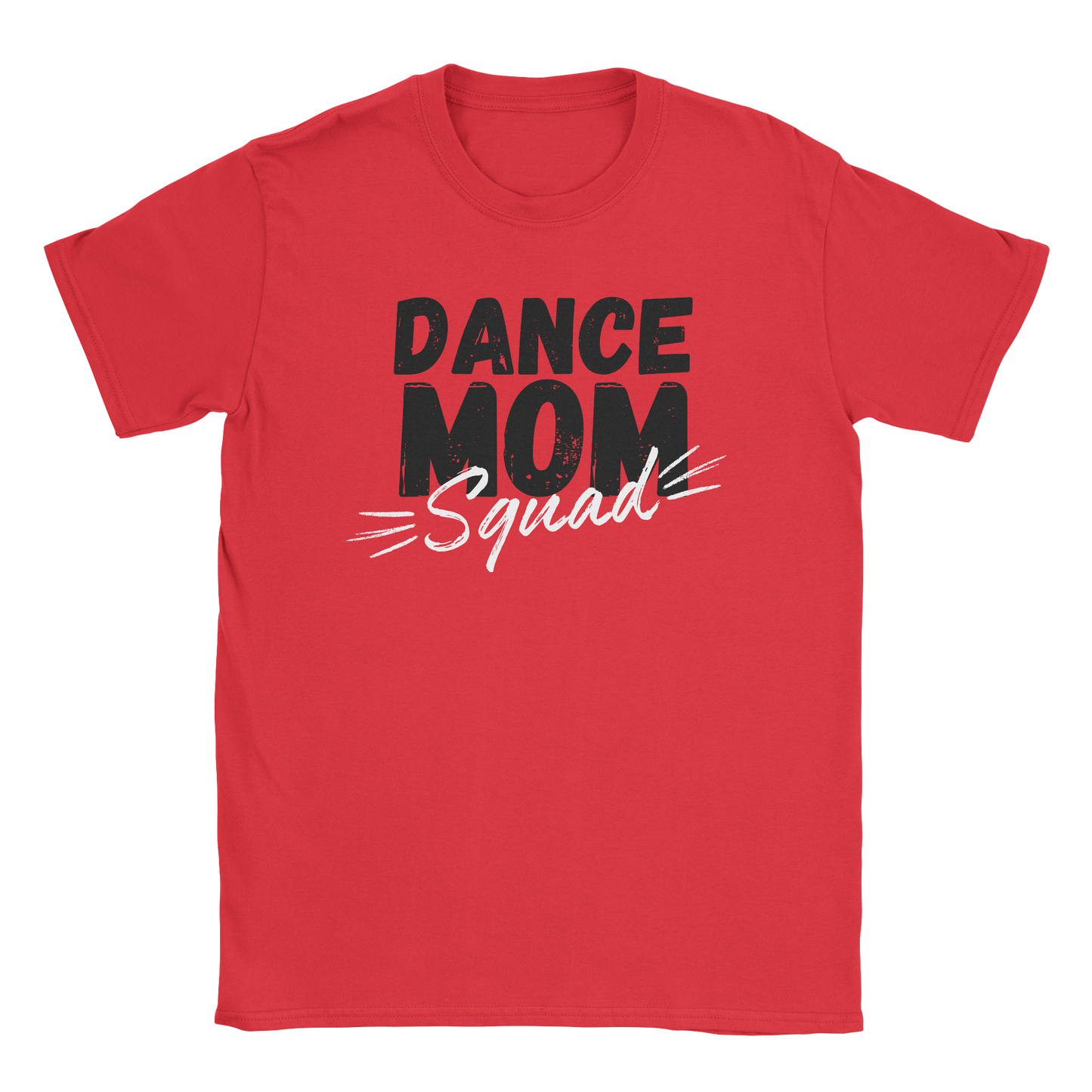 Dance Mom Squad T-Shirt in Red