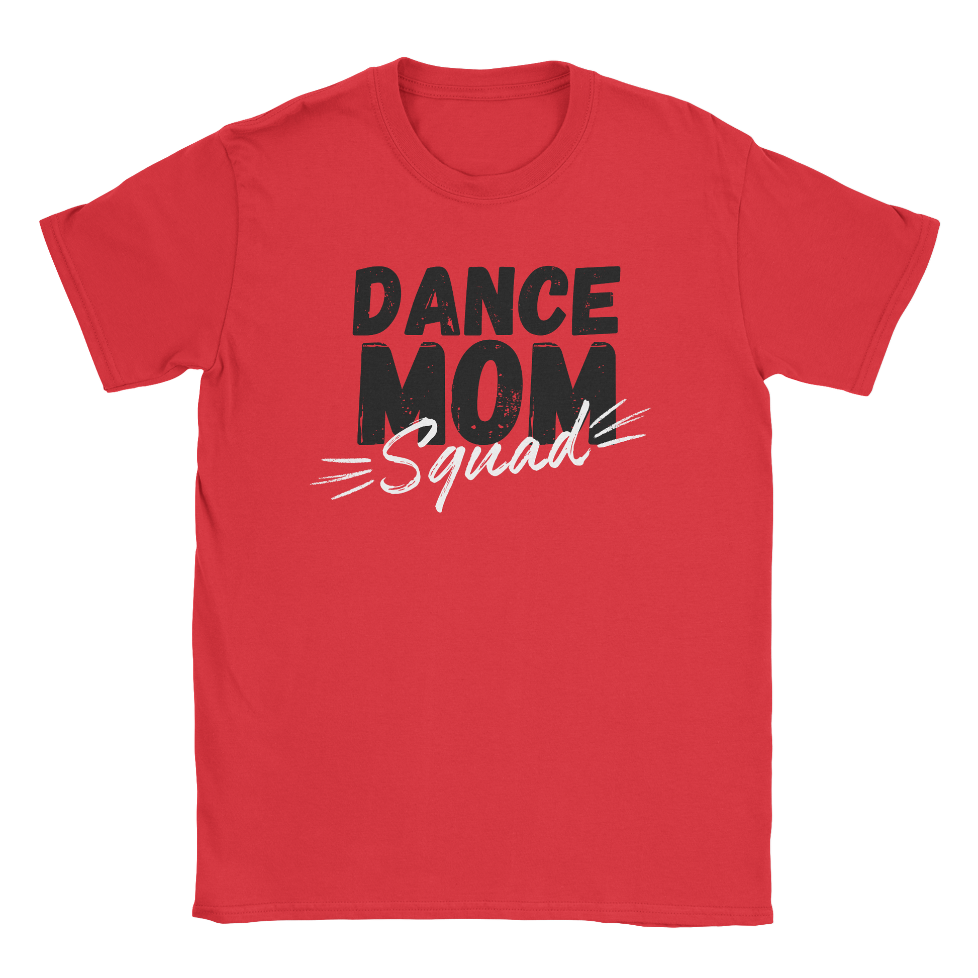 Dance Mom Squad T-Shirt in Red