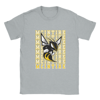 Repeating McIntire T-Shirt in gray 