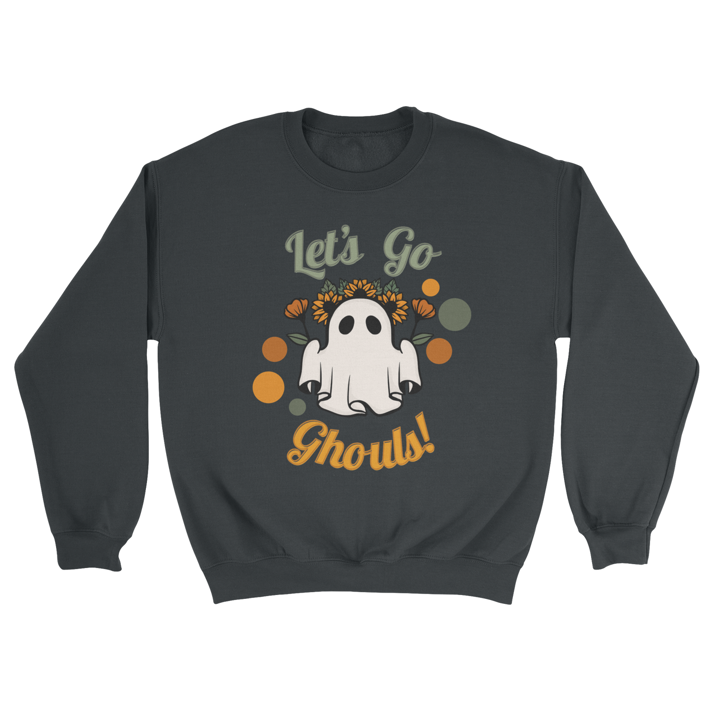 Let's Go Ghouls Youth Crewneck Sweatshirt